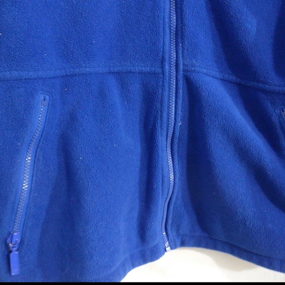 Columbia zip up fleece jacket, blue, size 18/20 - Picture 4 of 5